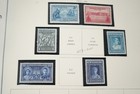 Worldwide  c  1860s 1980s Collection Of 1 400  Stamps Mint   Used In Scott Album
