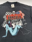 Vintage Rare Winterland Rob Zombie Dragula Crew Graphic T-shirt Xl 0127