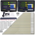 Linear Scale Digital Readout 2 3 Axis Dro Display Kit For Bridgeport Mill Lathe