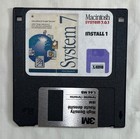 Apple Macintosh System 7 0 1 Floppy Disk Lot  x7  Install Tools Tune-up Vtg 1991