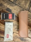 Ray-ban Brown Snap Semi-hard Case For Glasses sunglasses W  Cloth   Booklet