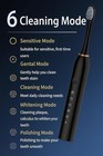 Electric Toothbrush Usb Charging   6 Cleaning Modes Smart Timer    4 Brush Heads