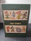 Vtg The Wonderful Worlds Of Walt Disney 4 Book Boxed Set Golden Press 1965 Rare