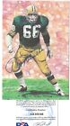  o j  Simpson Signed Goal Line Art    buffalo    Inscription  gla  Bills Jsa 