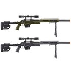 Well M24 Tactical Bolt Action Airsoft Sniper Rifle W  Side Folding Stock Mb4410