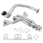 Stainless Steel Exhaust Header Manifold Fit For 1991-1995 2 5l Jeep Wrangler Yj