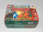 Pokemon Stadium Nintendo 64 Empty Box   Manual   Promo Ads Only  No Game  N64