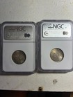 1919 China 20c Kwantung Ngc Ms65 1921 Kwantung Ngc Ms66