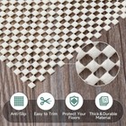 Non Slip Rug Pad Under Carpet Rug Gripper For Hardwood Floors 3 x5  Lot Of 3