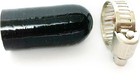 High Temperature 3-ply Reinforced Silicone Hose Cap With 3 8   9 5mm  Black