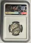 440-404 Bc Attica Athens Owl Silver Tetradrachm Ngc Ch Au Full Crest