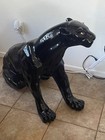 Vintage Ceramic Large Black Panther 