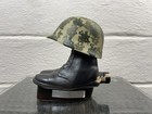 Vintage Bottle Decanter Jim Beam Army Military Boots Helmet 1975 Collectible 
