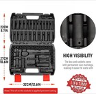 3 8 Drive Impact Socket Set  95 Piece Shallow And Deep Socket Wrench Set