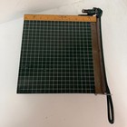 Tower Wood Paper Cutter 10 Inch Very Nice Vintage Works Great Pre Owned