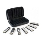 Hohner Blues Band Diatonic Harmonica 7 Pack Bundle -set Of 7 Harp Keys With Case