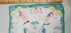 Vintage 1940s 1950s Child s Hankie Donald Duck Huey Duey Louie Walt Disney