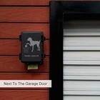 Dog Poop Bag Dispenser Wall Mounted Waterproof Outdoor Pet Waste Bags Dispens   