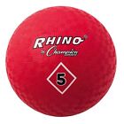 Champion Sports Nylon Wound 2-ply Red Playground Ball  5-inch  6-pack 