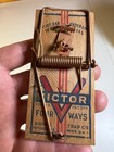 Antique Victor    four Ways    Mouse Trap New Pascagoula Mississippi Wood 1940s