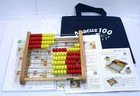 Tomoe Abacus For Kids Wooden Educational Counting Toy 100 Beads W workbook Set