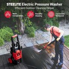 Steelite 5000 Psi Electric Pressure Washer 2 5 Gpm Portable High Pressure Washer