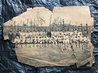 1930s Babe Ruth Eiji Sawamura Japan Us Baseball Team Photo Printed Auto Rare