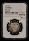 1900 50c Silver Barber Half Dollar - Ngc Au Dets - Sku-x5644