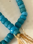 Antique 1800s Padre Light Blue Trade Beads Venetian Glass