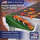The Wedge Downspout Gutter Guard - Eliminates Pipe Clogs Multiple