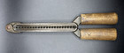 Antique 18th C Brass Gang Bullet Shot Mold T b Marked Revolutionary War Era