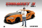 Car Meet 3 1 18 American Diorama 76333 Figure 8 Blue Gray Man Guy Male 4 