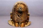 Fully Brass Helmet Medieval Knight Roman Cavalry Helmet With X- Man Brass Face