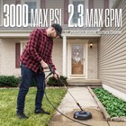 Westinghouse Pwsc12 12  Pressure Washer Surface Cleaner  Black