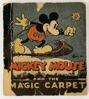 Rare Vintage 1935 Mickey Mouse And The Magic Carpet Little Book - Disneyana