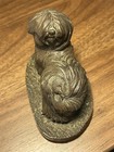 Vintage Heredities Lhasa Apsa Jean Spouse Made In England Dog Figurine