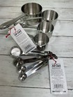 All-clad Stainless-steel Measuring Cups Set   Measuring Spoons Set - New