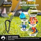 4x 18inch Heavy Duty Ground Anchors Screw In Swing For Tents Trees Canopies Usa