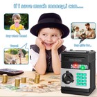 Piggy Bank Electronic Atm For Kids Safe Coin Bank Toys Gifts For Kids Age 3-12