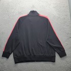 Puma Iconic T7 Track Jacket Womens 2x Black Gym   Running Raglan Sleeve Full Zip