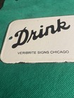 Vintage Drink Pepsi Cola Soda 5   Porcelain Enamel Metal Sign Double Dot  20   x3 5