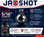 1000 Qty 5 16  Inch Steel Shot Slingshot Ammo Balls - Jaxshot  bc Precision 