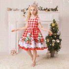 Toddler Flower Girls Xmas Dress Clothes Princess Christmas Party Pageant Gown