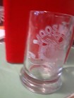 Vintage Moosehead Brewery 5 5 Canadian Lager Bar Promo Etched Glass Beer Mug