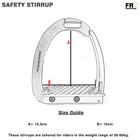Quick Release Safety Stirrup Irons  All Colors 4 75  4 0  Aluminum