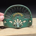 5  Antique Vintage Style Cast Iron John Deere Miniature Tractor Seat Sample