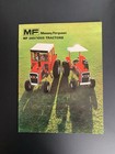 Vintage Massey Ferguson Farm Tractor Dealer Paper Brochure Agriculture Ad Lot 11