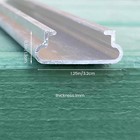 6 6 Ft Spring Wire And Lock Channel For Greenhouse  Aluminum Alloy Lock Bundle