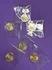 Lot B 6 Unc Coins American Innovation Native American Golden Dollar Us Mint