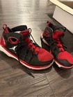 Men s Jordan Black And Red Legend Tr Air Sneakers